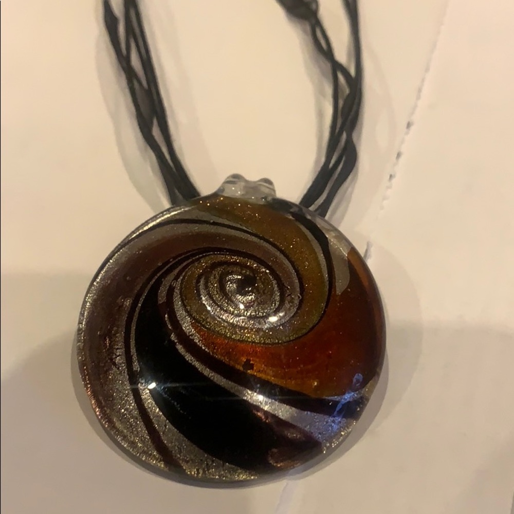 Glass necklace